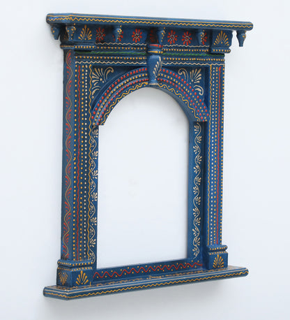 HAND PAINTED WALL HANGING JHAROKHA FRAME / WALL HANGING HOME DECOR / INDIAN HAND PAINTED HOME DECOR