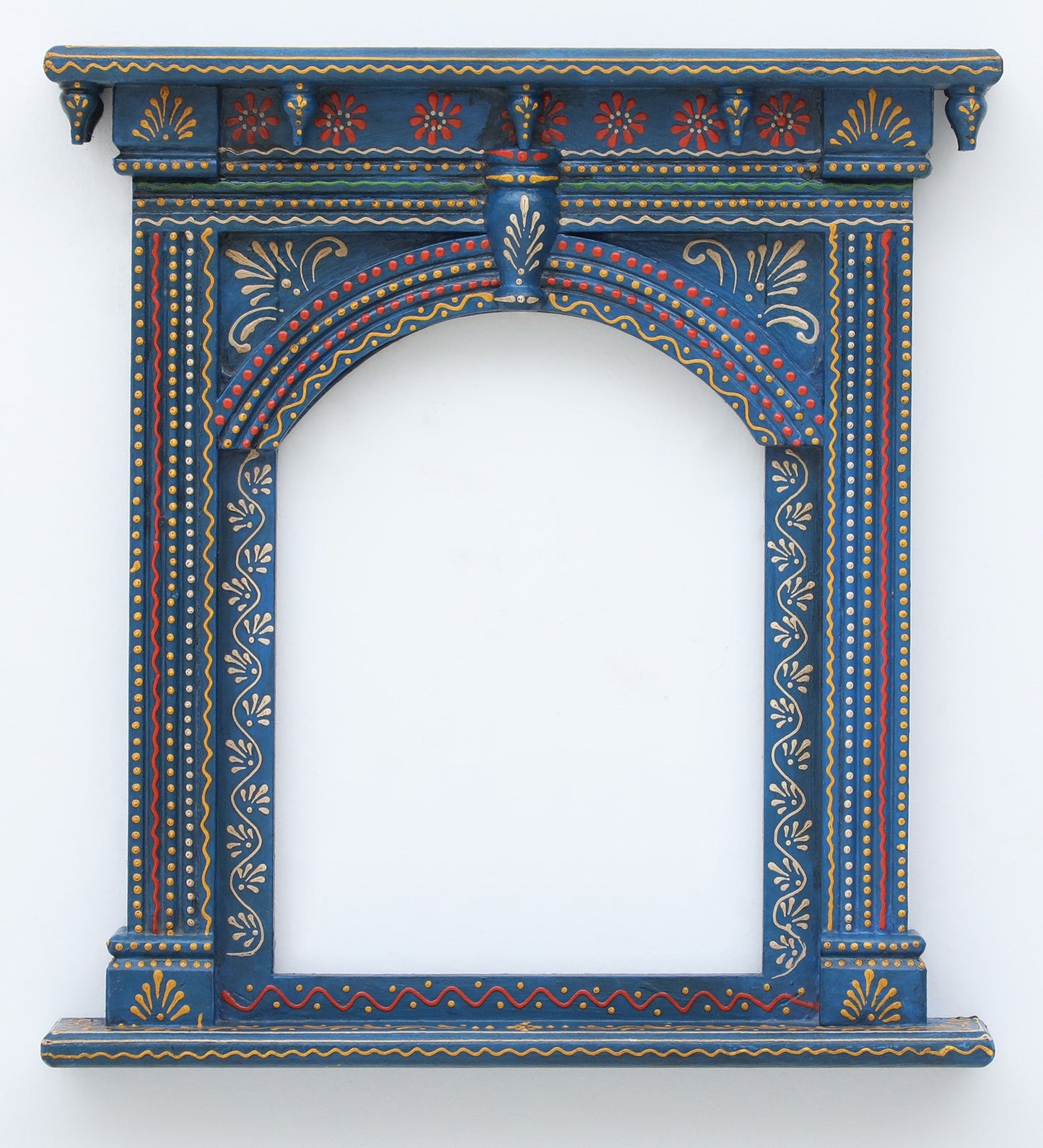 HAND PAINTED WALL HANGING JHAROKHA FRAME / WALL HANGING HOME DECOR / INDIAN HAND PAINTED HOME DECOR