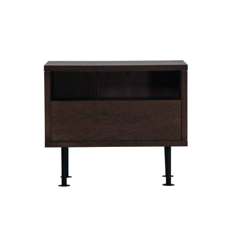 HANNON (BED)SIDE TABLE / TOBACCO OAK