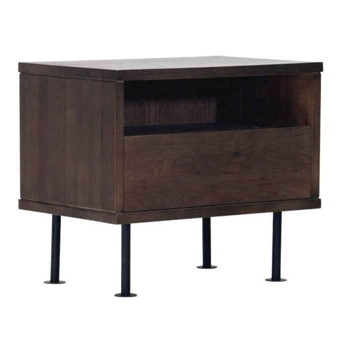 HANNON (BED)SIDE TABLE / TOBACCO OAK