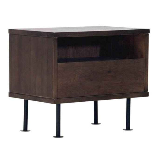 HANNON (BED)SIDE TABLE / TOBACCO OAK