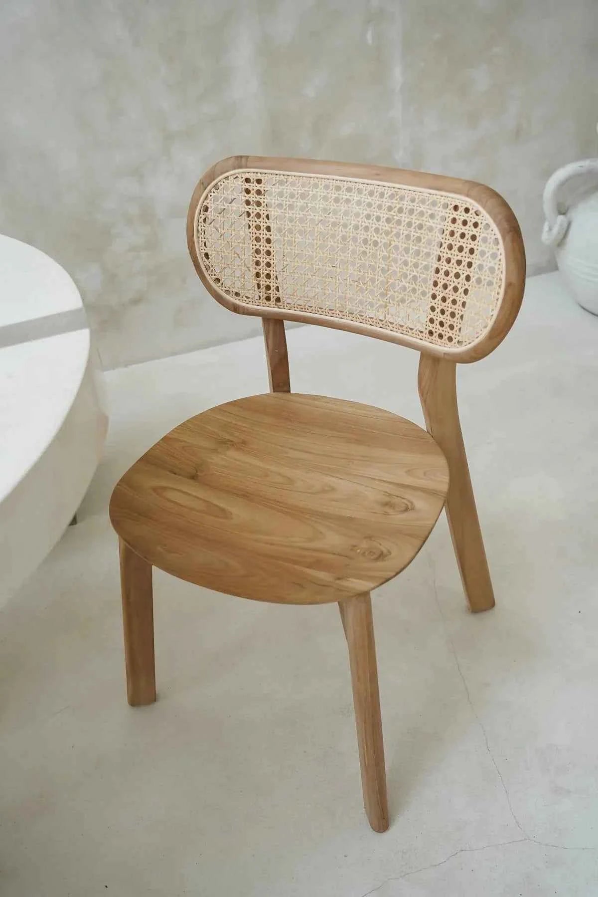 HAPPY DINING CHAIR | NATURAL | SET OF 2