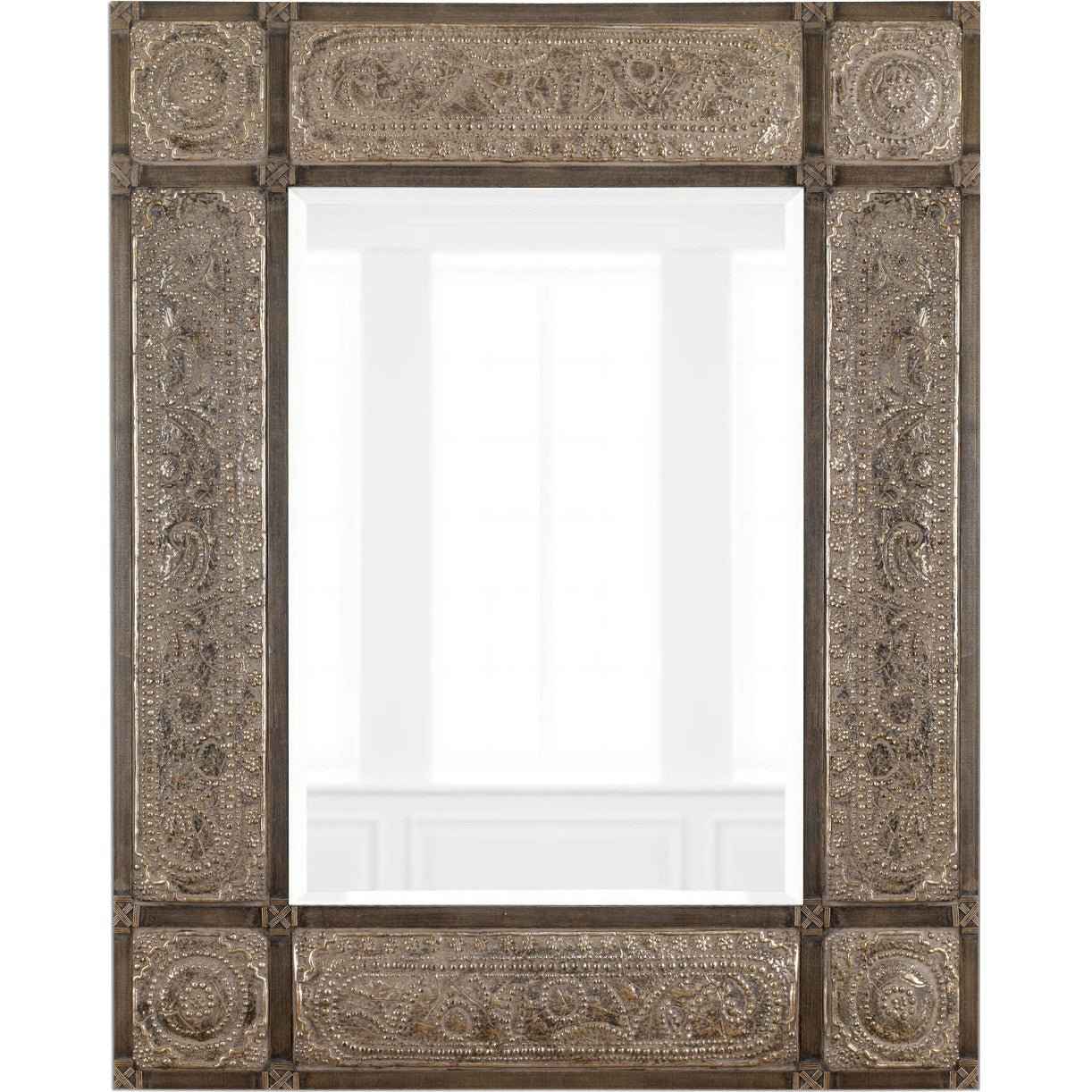 HARVEST SERENITY EMBOSSED MIRROR