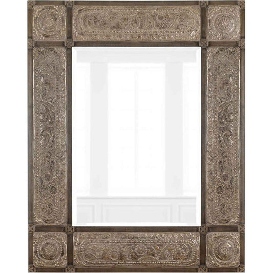 HARVEST SERENITY EMBOSSED MIRROR