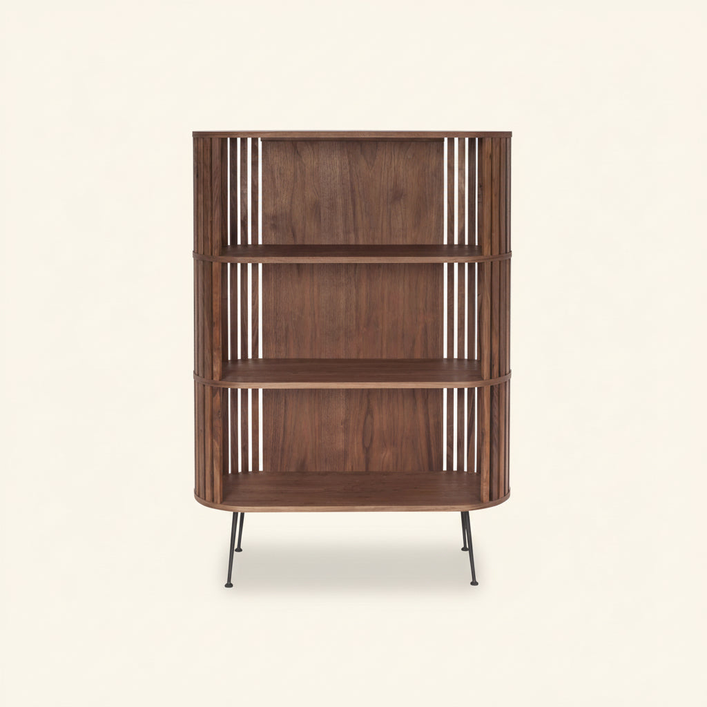 HENRICH BOOKSHELF: WALNUT