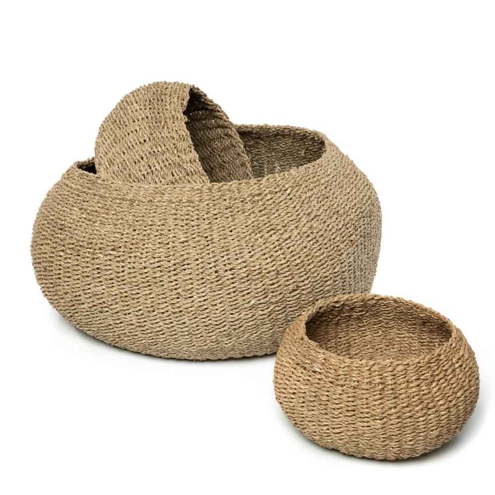 HO COC BASKETS | NATURAL | SET OF 3