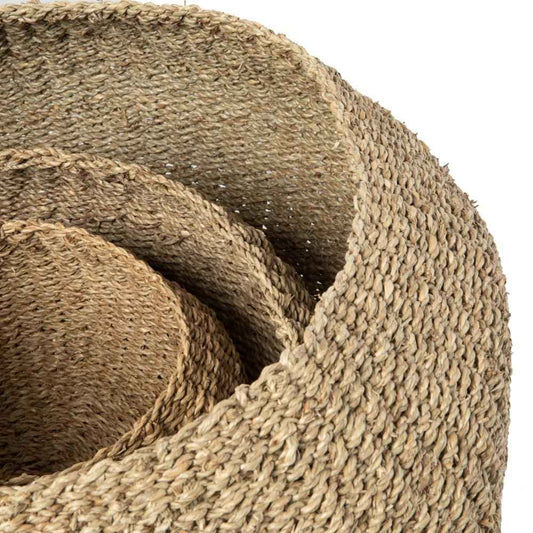 HO COC BASKETS | NATURAL | SET OF 3