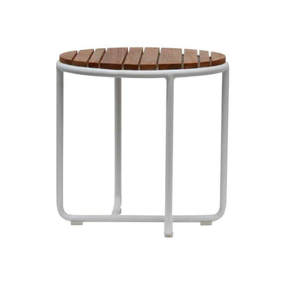 IBIZA ROUND SIDE TABLE / TEAK