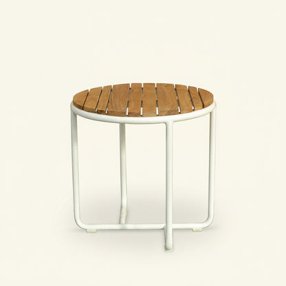IBIZA ROUND SIDE TABLE / TEAK