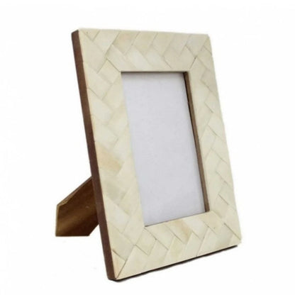 Bone Inlay Handmade Antique Home Decor Furniture Photo Frame