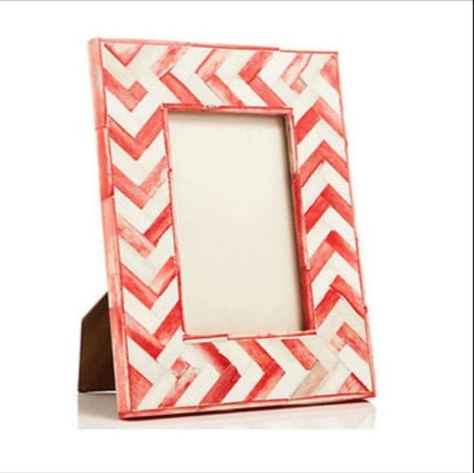 Bone Inlay Handmade Antique Home Decor Furniture Photo Frame