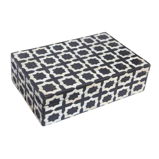 Bone inlay Decorative gift box jewelry Box can be customized