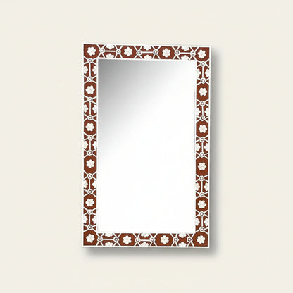 Handmade Bone Inlay Mirror Frame â Camel Bone & Resin Wall DÃ©cor by HANA EXPORTS