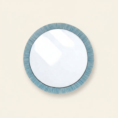 Handmade Bone Inlay Mirror Frame in Modern Pattern | Wooden & Resin Frame by HANA EXPORTS