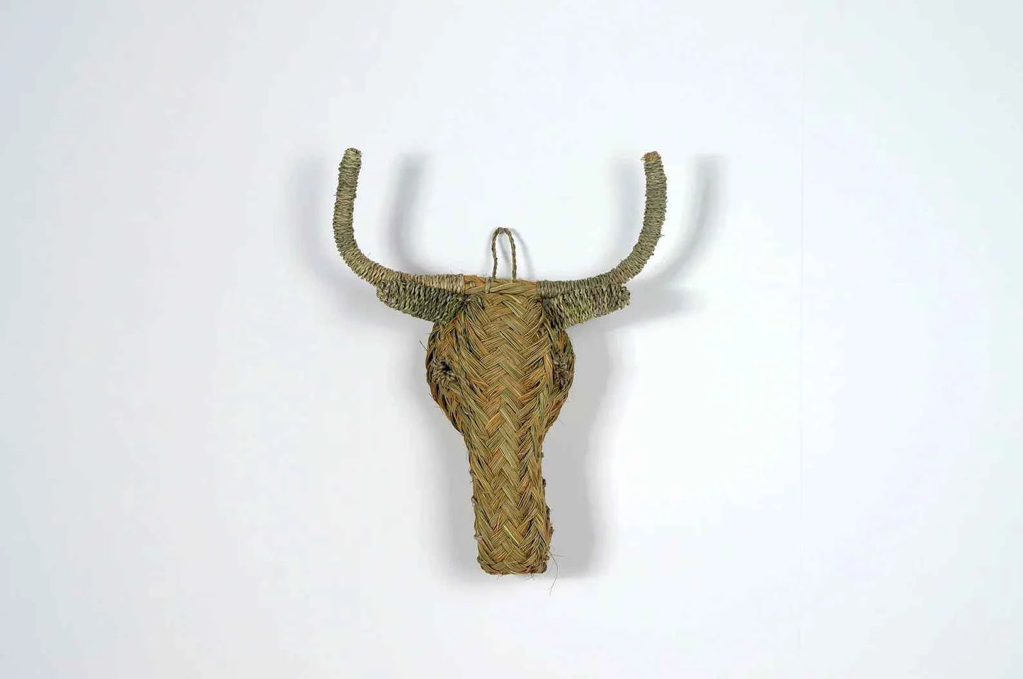 RAFFIA TORO WALL ART
