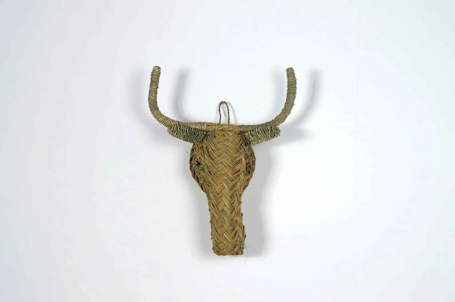 RAFFIA TORO WALL ART