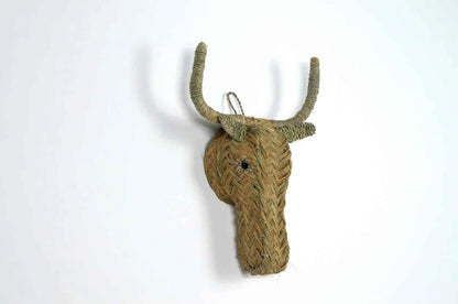RAFFIA TORO WALL ART