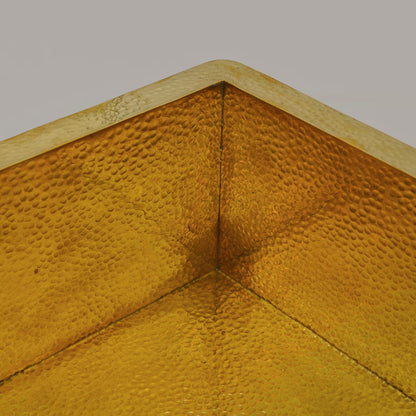 Premium Hammered Brass Kitchen Island Sink | Rectangular Farmhouse Style Sink – HANSA HANDICRAFT