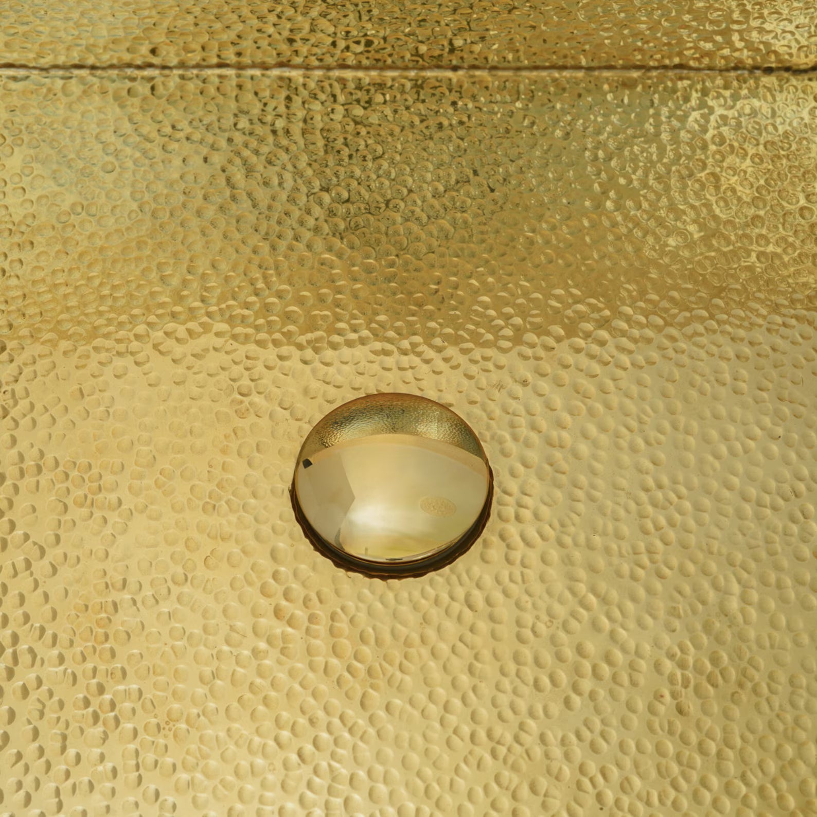 Premium Hammered Brass Kitchen Island Sink | Rectangular Farmhouse Style Sink – HANSA HANDICRAFT