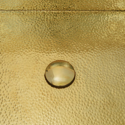 Premium Hammered Brass Kitchen Island Sink | Rectangular Farmhouse Style Sink – HANSA HANDICRAFT