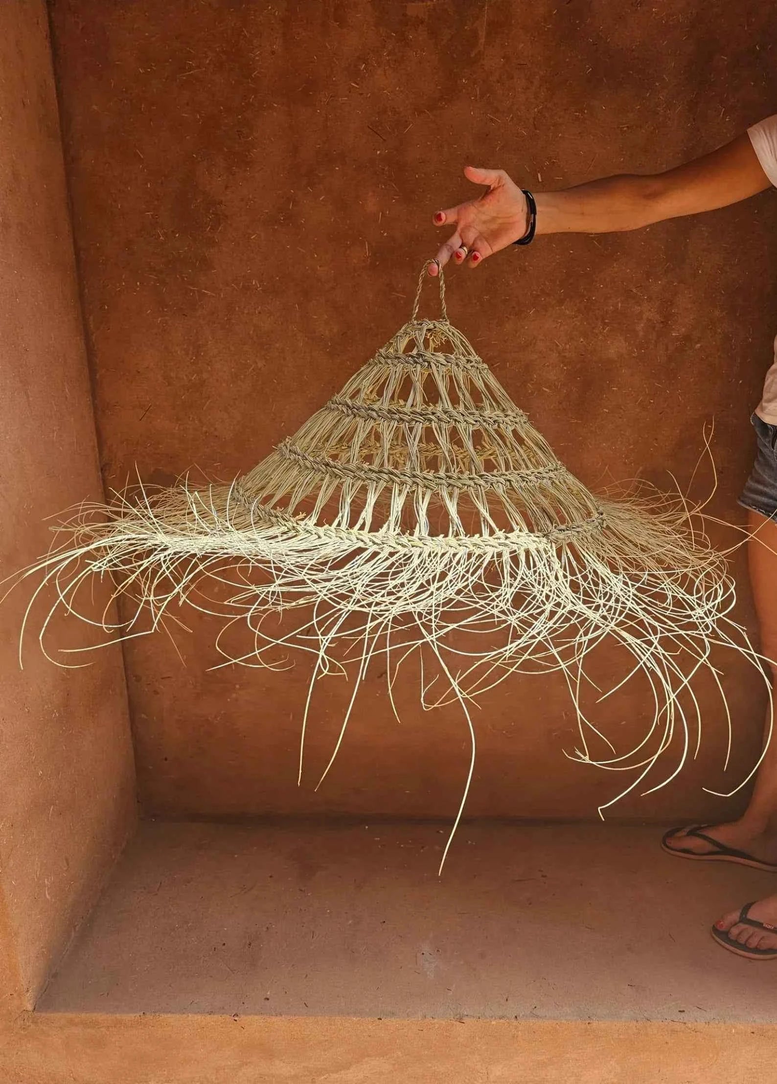 SUMMER VIBES PENDANT SHADE | NATURAL