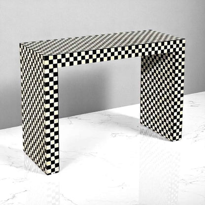 Handmade Bone Inlay Console Table - Decorative Entryway Furniture by HANA EXPORTS