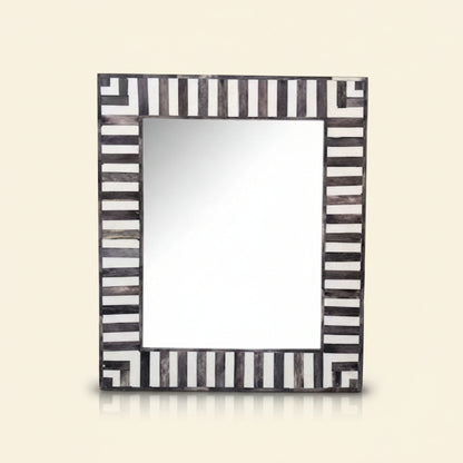 Handmade Bone Inlay Mirror Frame â Camel Bone & Resin Wooden Wall Frame by HANA EXPORTS