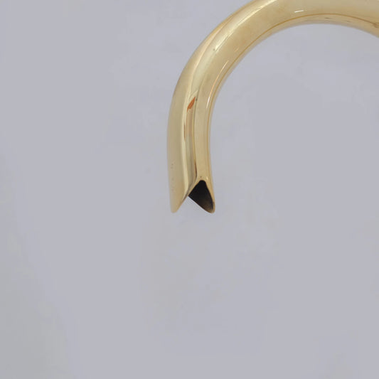 Unlacquered Brass Bathroom Sink Faucet, Single Hole Brass Vanity Faucet – HANSA HANDICRAFT