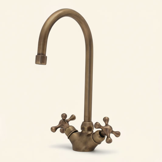 Oil Rubbed Bronze Bathroom Faucet | Antique Bronze Single Hole Premium Sink Tap – HANSA HANDICRAFT