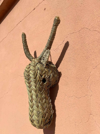 RAFFIA TORO WALL ART