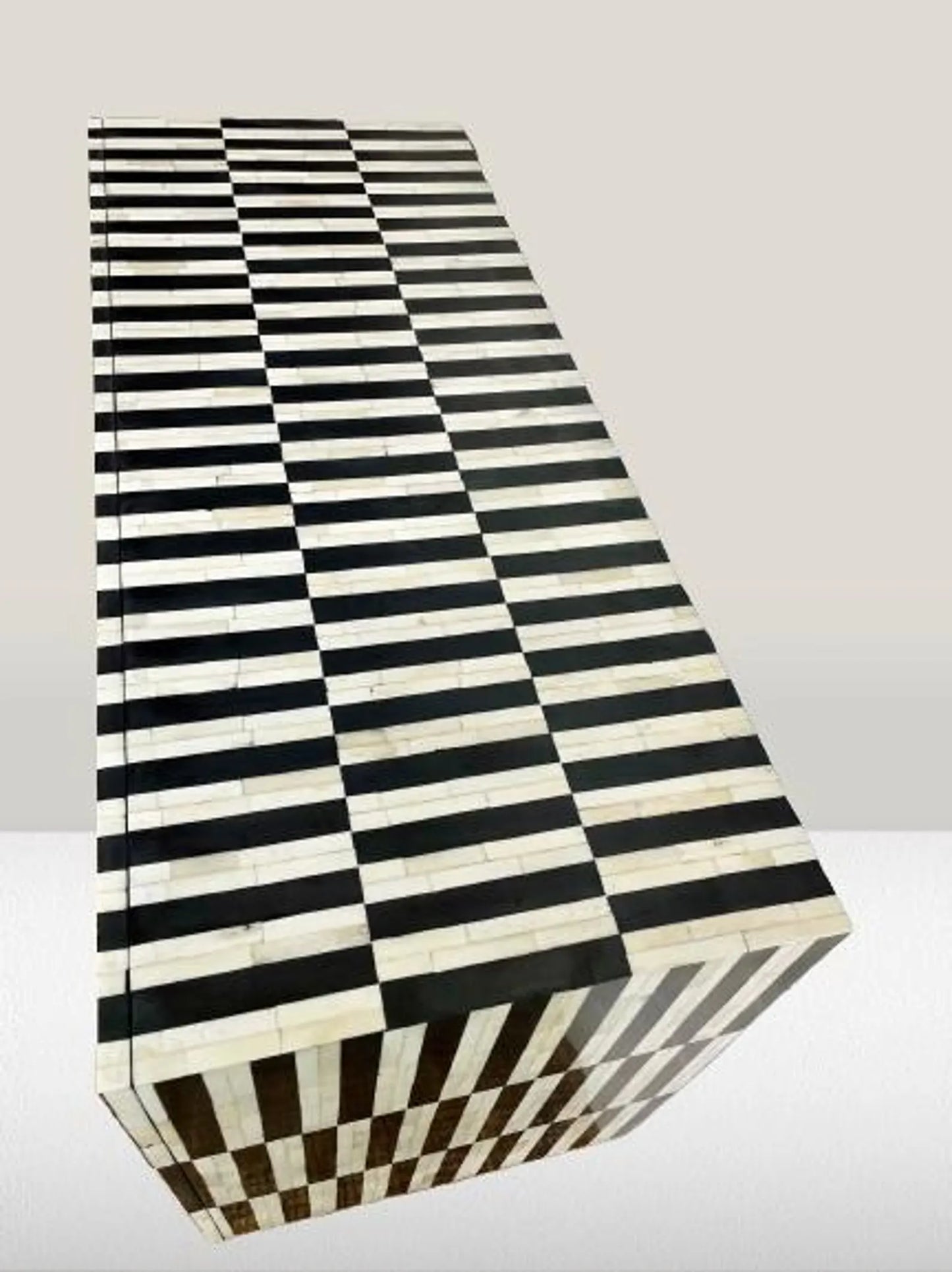 Bone Inlay Moroccan Design | Inlay three-Drawer Dresser| Chest of 3Drawers