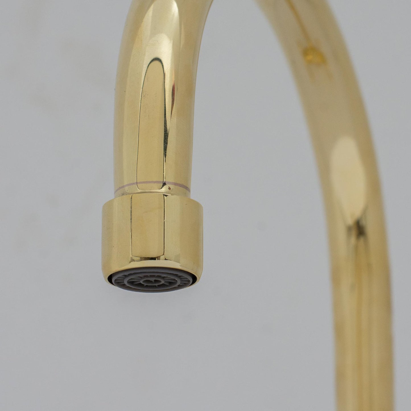 Unlacquered Brass Bathroom Faucet | Short Single Hole Vanity Sink Tap – HANSA HANDICRAFT