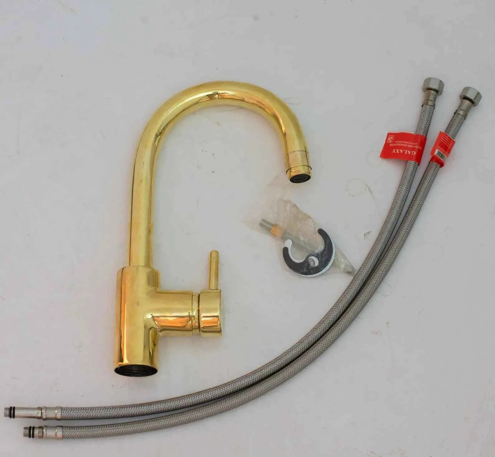 Handcrafted Unlacquered Brass Bathroom Faucet | Short Single Hole Mixer Tap – HANSA HANDICRAFT