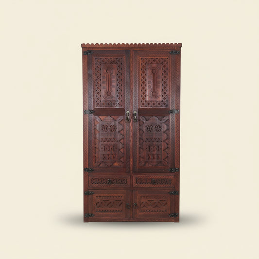 Stunning Berber Wardrobe, Moroccan Dresser, Bedroom Furniture, Custom Wardrobe, Free Shipping - Hansa Handicraft