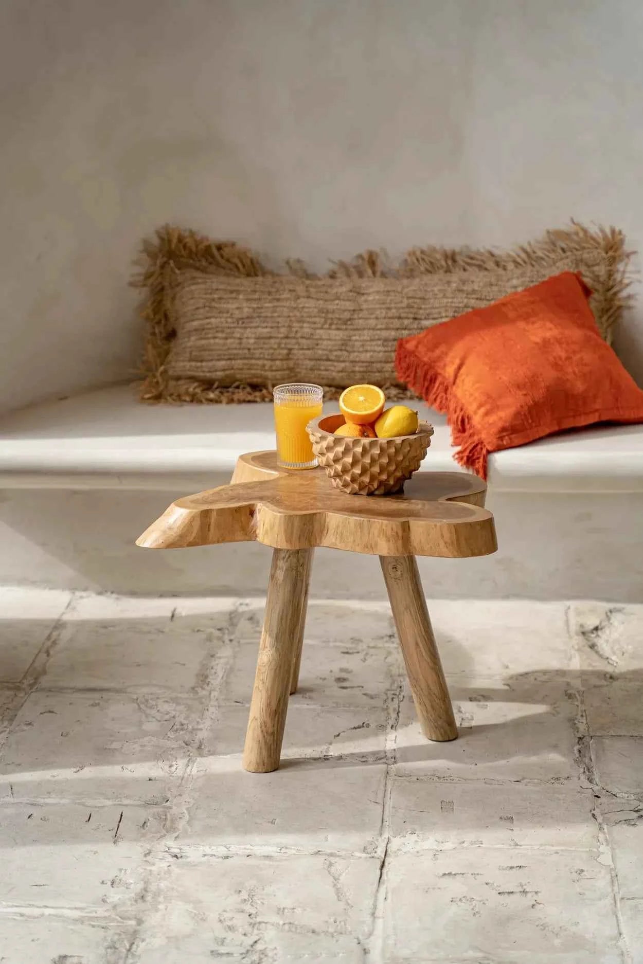 ORGANIC SIDE TABLE | NATURAL