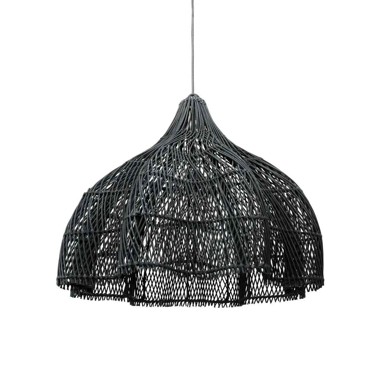 WHIPPED PENDANT SHADE | BLACK