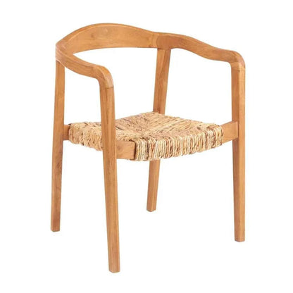 BASU DINING ARMCHAIR | STACKABLE | NATURAL