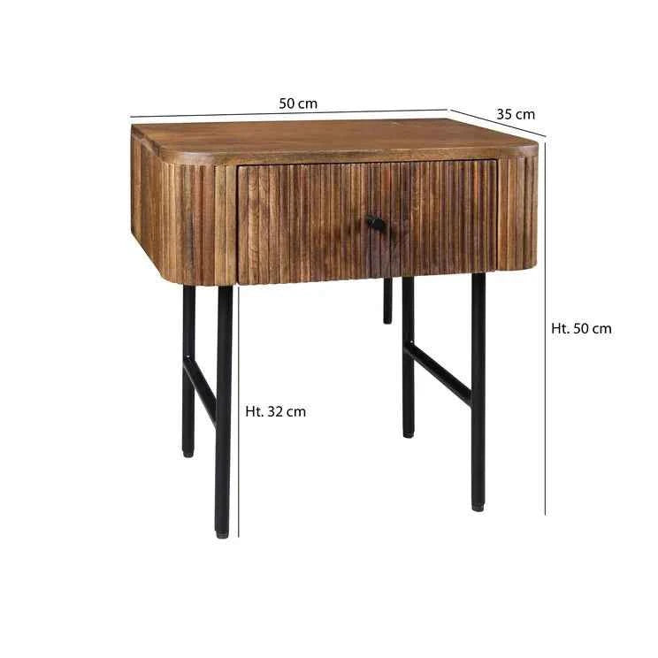 IQUITOS (BED)SIDE TABLE | NATURAL