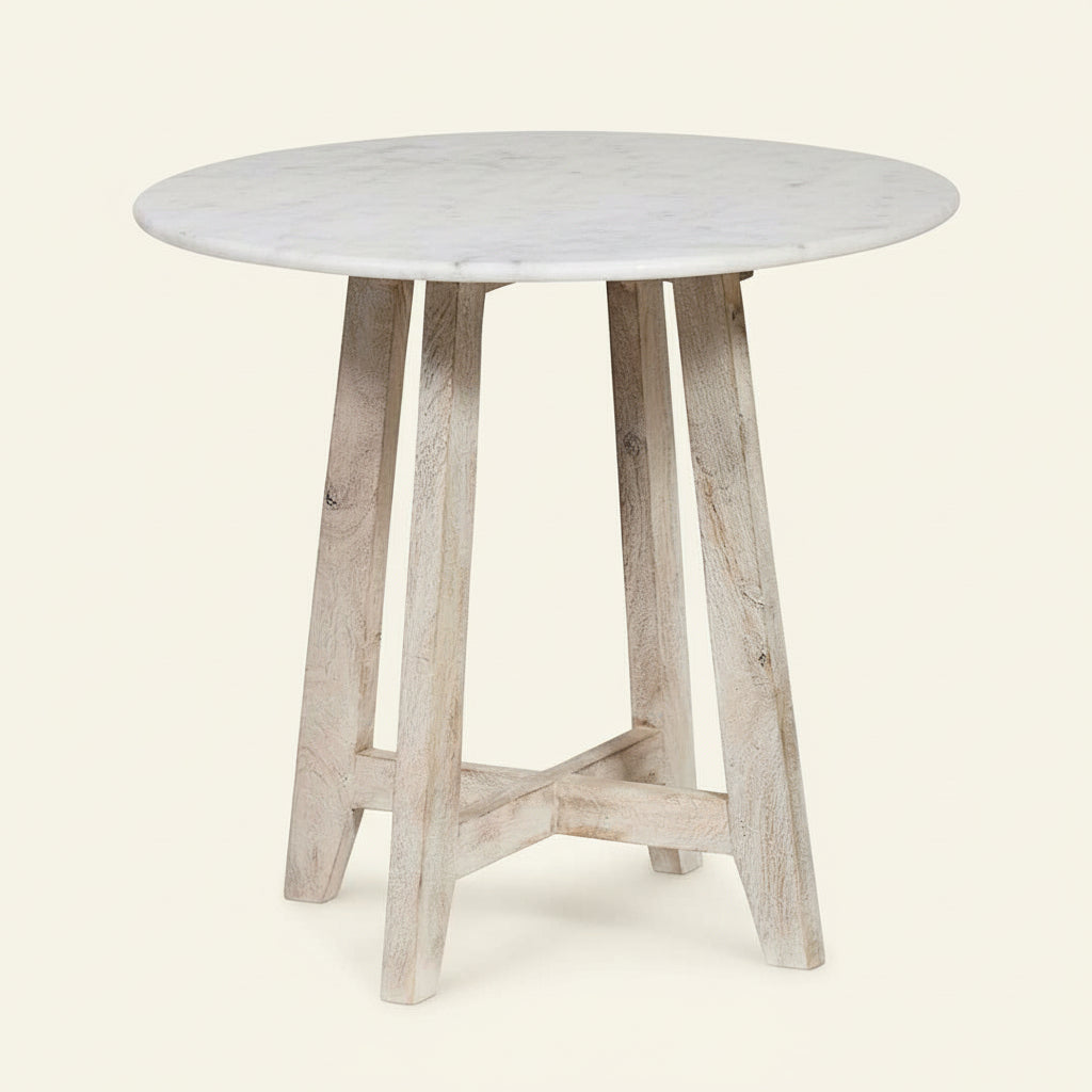 IRVING SIDE TABLE | MARBLE TOP