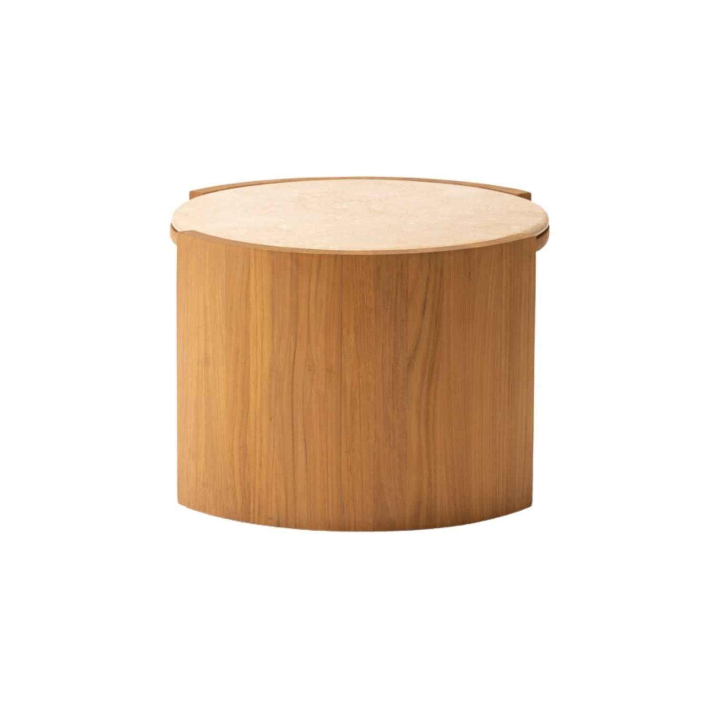 ISAK SIDE TABLE | MARBLE TOP | NATURAL