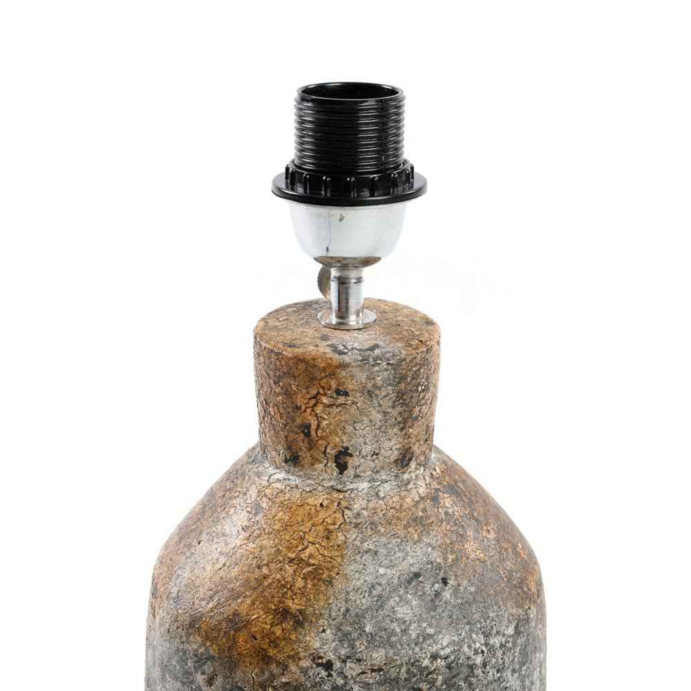 ITHAKA TABLE LAMP | ANTIQUE GREY + NATURAL