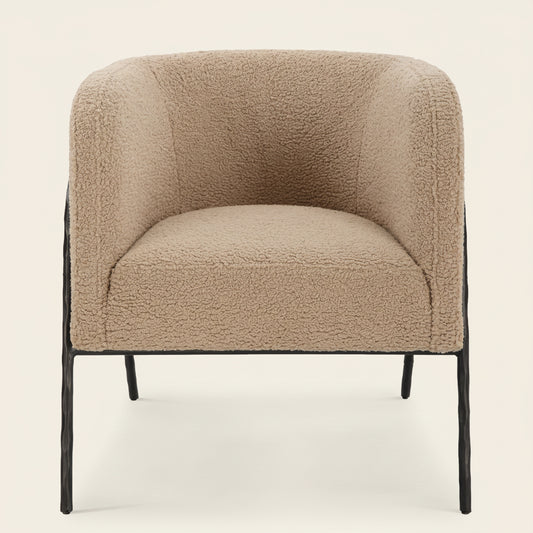 JACOBSEN CHAIR: LATTE SHEARLING