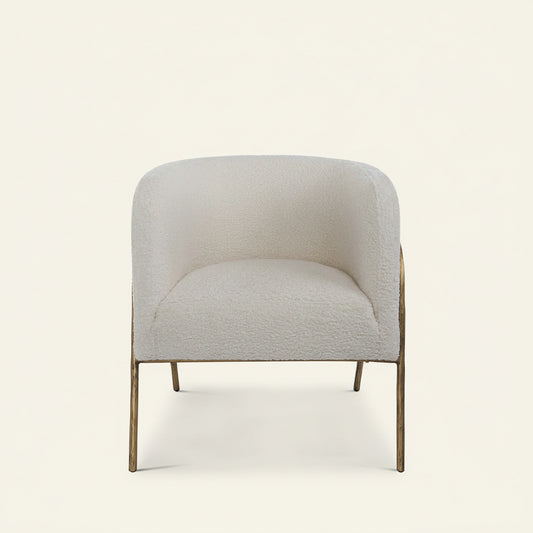 JACOBSEN CHAIR: WHITE SHEARLING