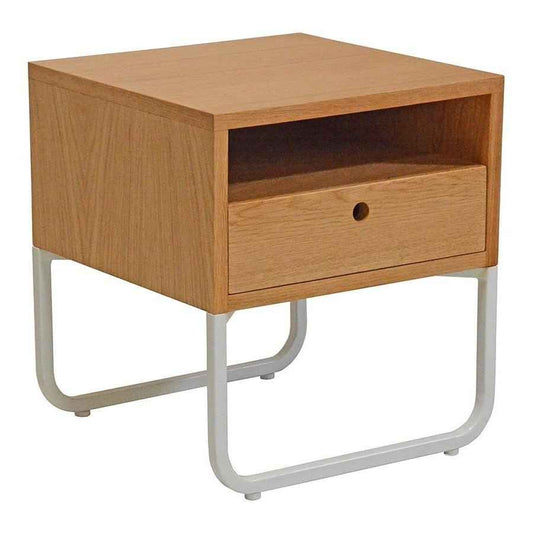 JAYDEN (BED)SIDE TABLE / WHITE FRAME