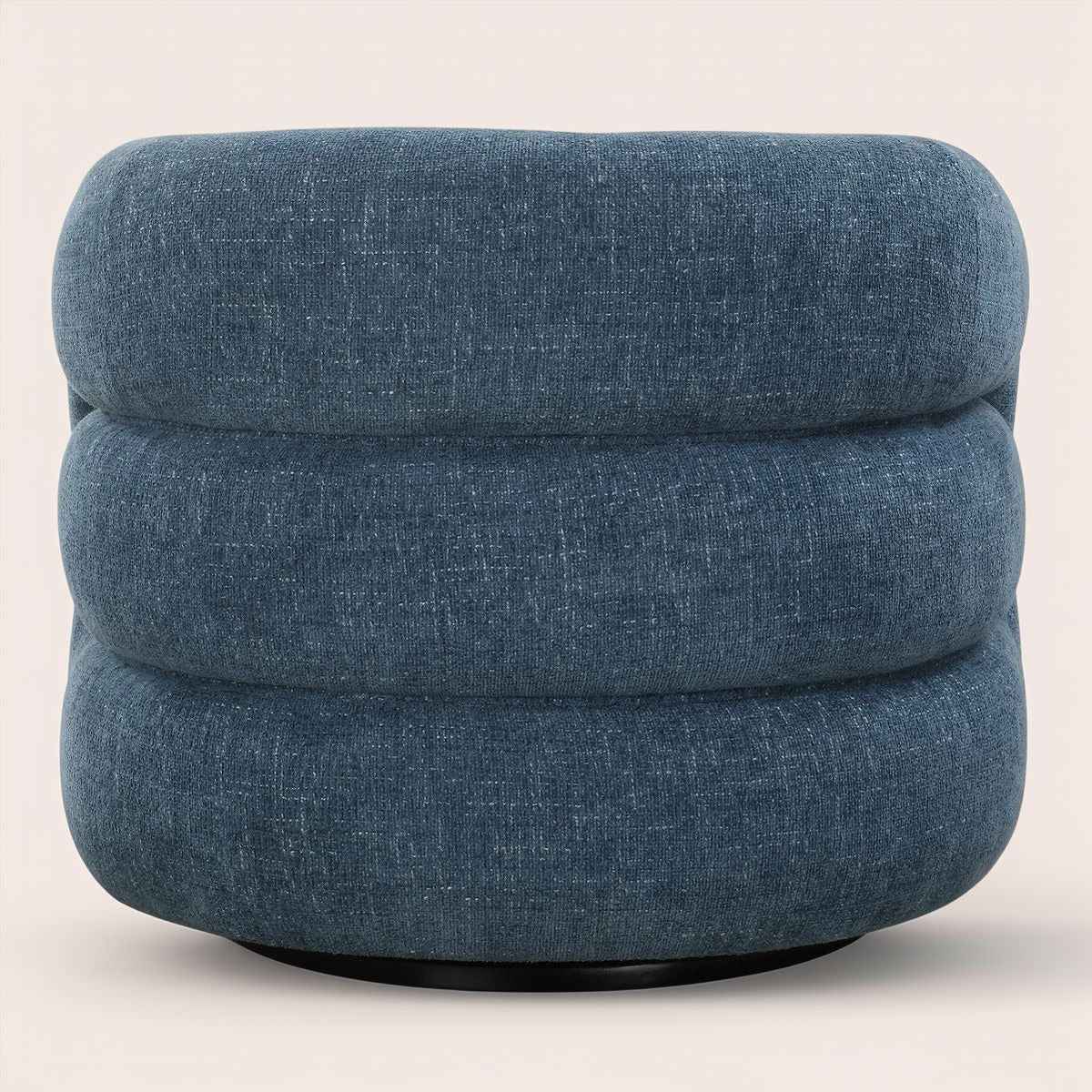 JUNIE CHENILLE UPHOLSTERED SWIVEL CHAIR