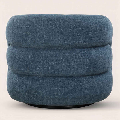 JUNIE CHENILLE UPHOLSTERED SWIVEL CHAIR