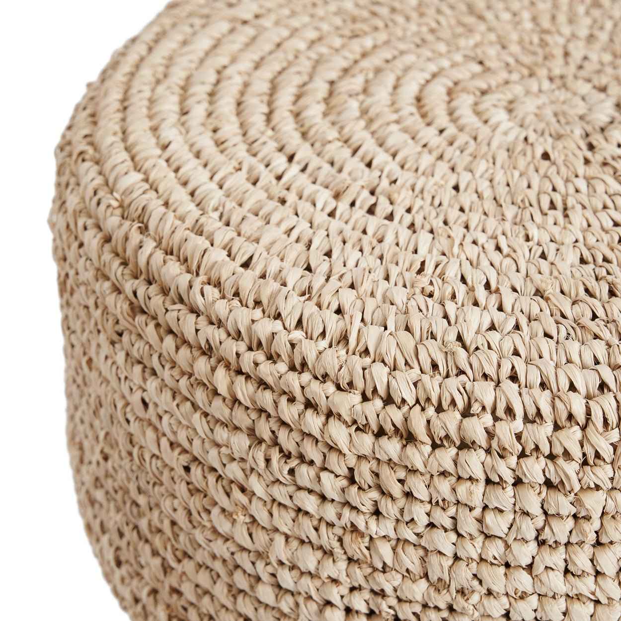 JUNO BAR STOOL | RECLAIMED TEAK +RAFFIA | IN-OUTDOORS