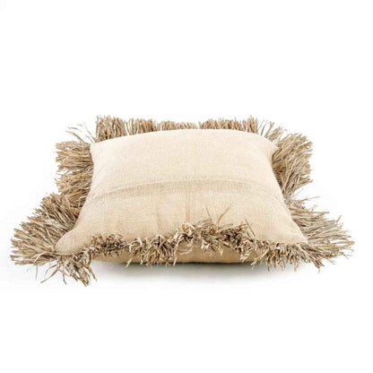 JUTE BONITA SQUARE CUSHION COVER | NATURAL | 2 SIZES