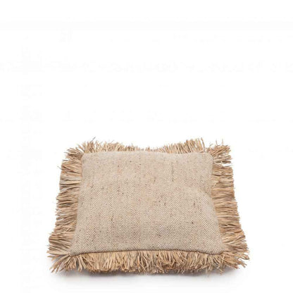 JUTE BONITA SQUARE CUSHION COVER | NATURAL | 2 SIZES