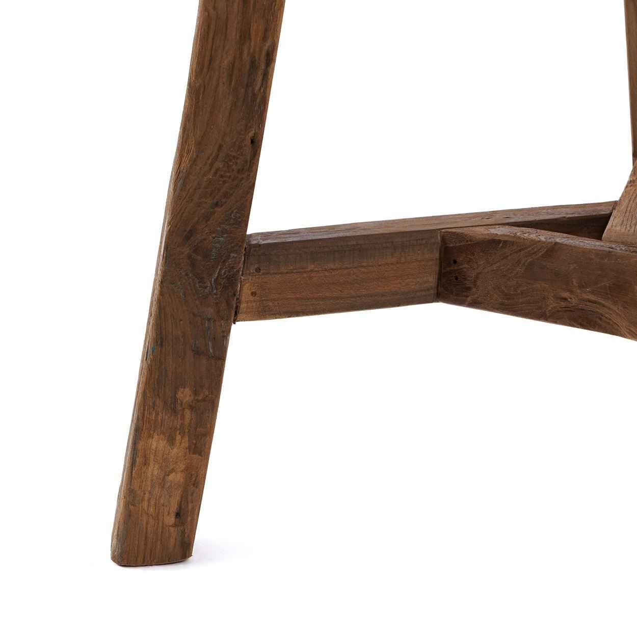 KABUKI BAR STOOL | RECLAIMED TEAK